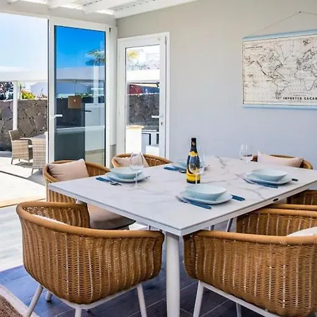 Mediterranea Con Piscina Privada Y Aire Acondicionado En Playa Blanca - Es-175-51 Villa *